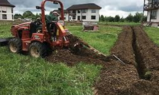 Копка траншей для водопровода в Химках: цена за метр от 934 руб.